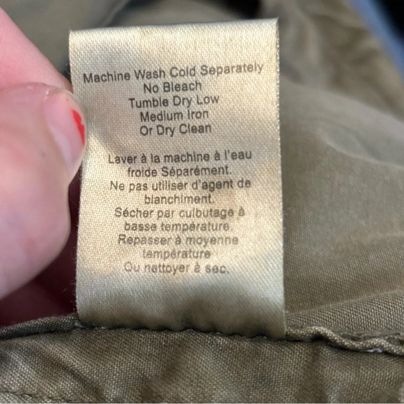 Aritzia Talula women’s olive army green military trooper coat in size small - Picture 9 of 10